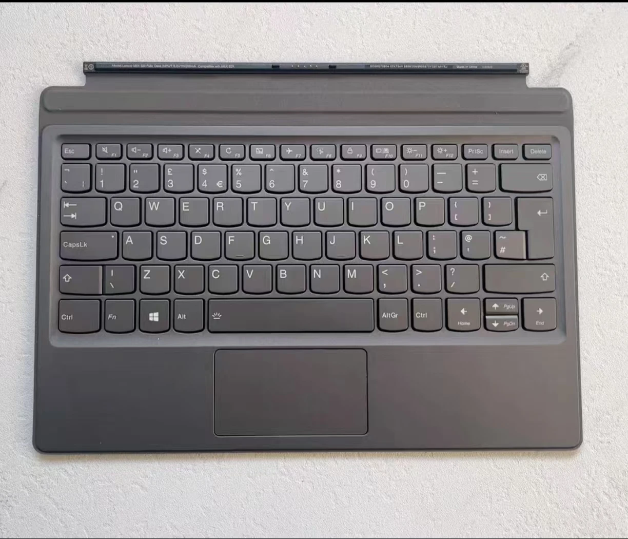 New Backlit Keyboard for Lenovo Miix520 Miix525 Laptop Original Tablet Cover UK keyboard