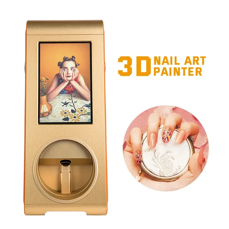 

crhristmas nail art polish printer vending machine 3d printer nail art accessories private label nail polish set kit uv lamp