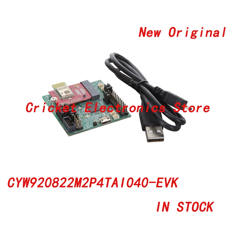 

CYW920822M2P4TAI040-EVK - CYW20822-P4TAI040 приемопередатчик; Bluetooth®5. Х оценочная плата