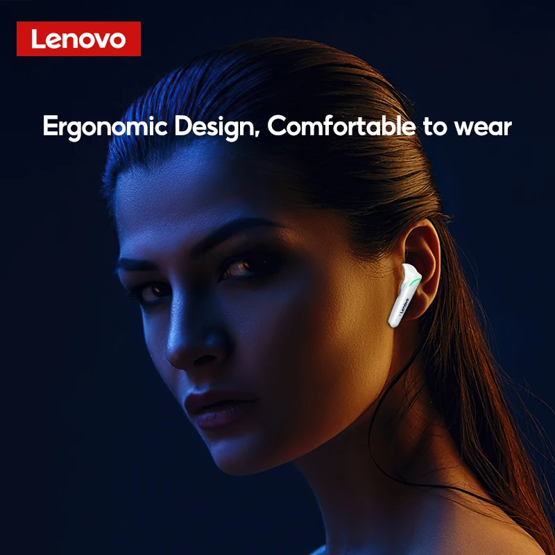 Lenovo XT92 TWS Gaming Headset Earphones Bluetooth 5.1 Low Latency Gamer Bluetooth Headphones With Mic 9D Stereo HiFi Earpiece - AliExpress