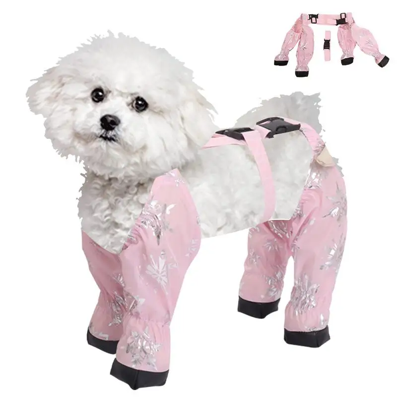 

Og Boot Leggings Waterproof Dog Shoes Anti Slip Pet Paw Protector Dogs Outdoor Running Booties socks Winter Dog Accessories