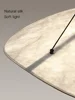 Nordic Wabi Sabi Pendant Lamp for Bedroom Living Dining Home Decoration Designer Scandinavian White Led Hanging Chandelier Light 6