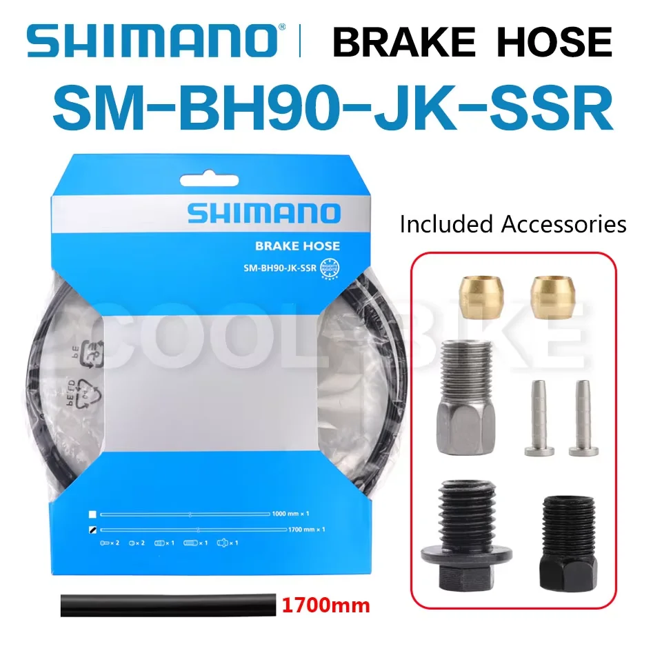 Shimano Sm-Bh90-Sb Brake Hose For XTR (M985), XT, Slx, Alfine Brakes - Diely A Adaptéry Na Brzdy - Foto 12