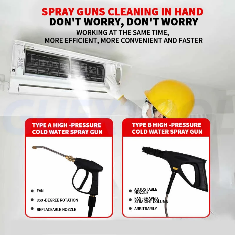High Pressure High Temperature Steam Cleaner Home Appliance Water Pipe Multi-Functional All-In-One Machine Air Condition Clean