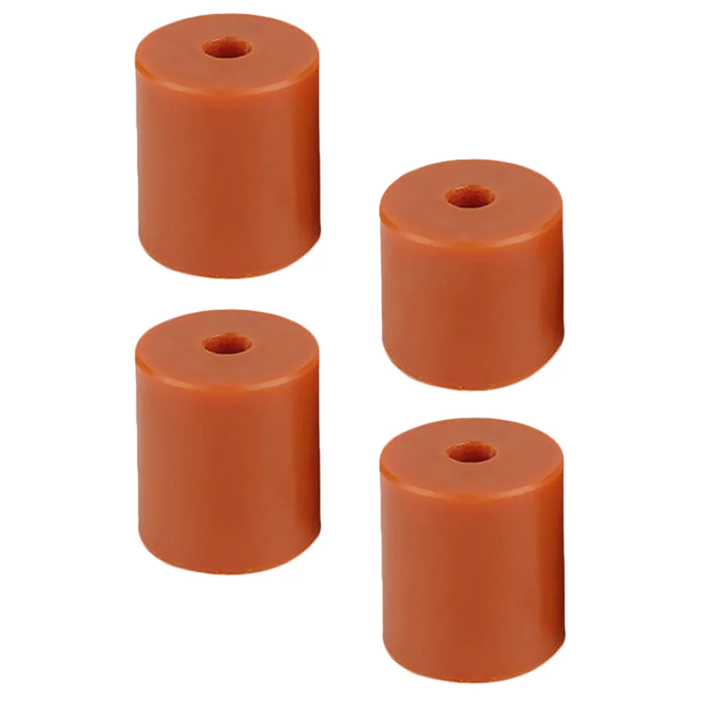 

4 Pcs Printer Accessories 3D Hot Bed Column Supplies Parts Silica Gel Heat Silicone Leveling Mounts Stable Bead