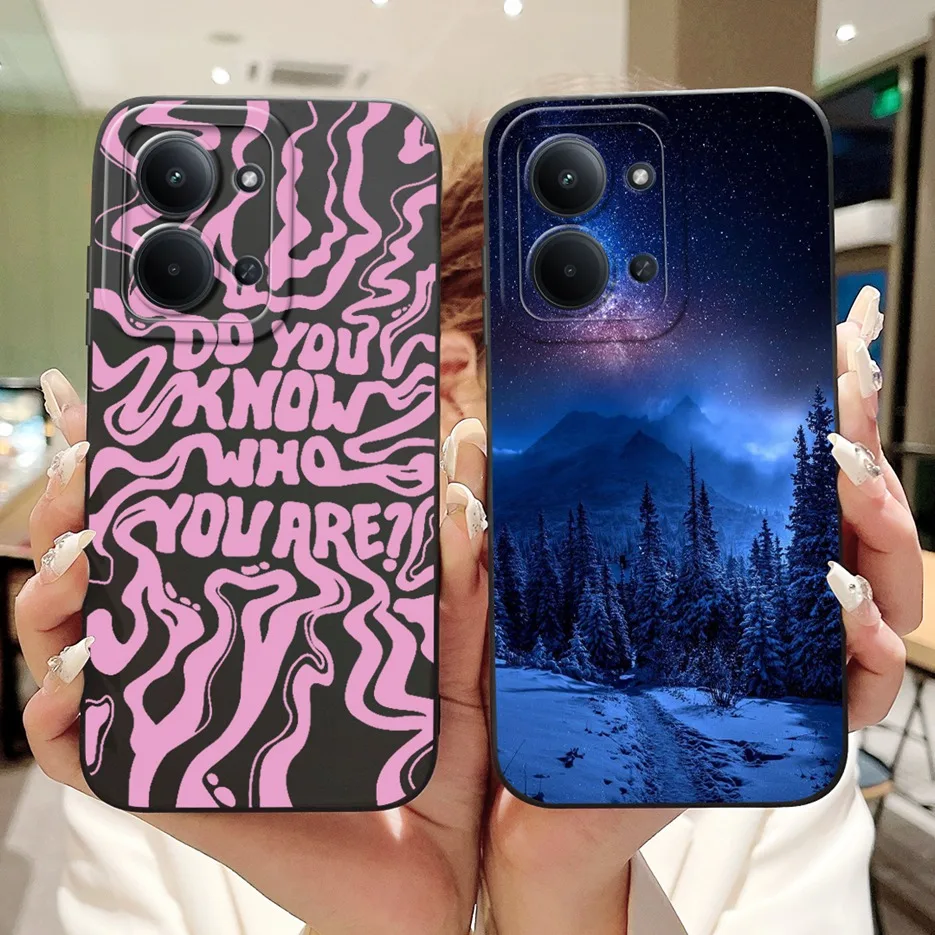 Stylish Art Painted Soft Silicone Phone Case
