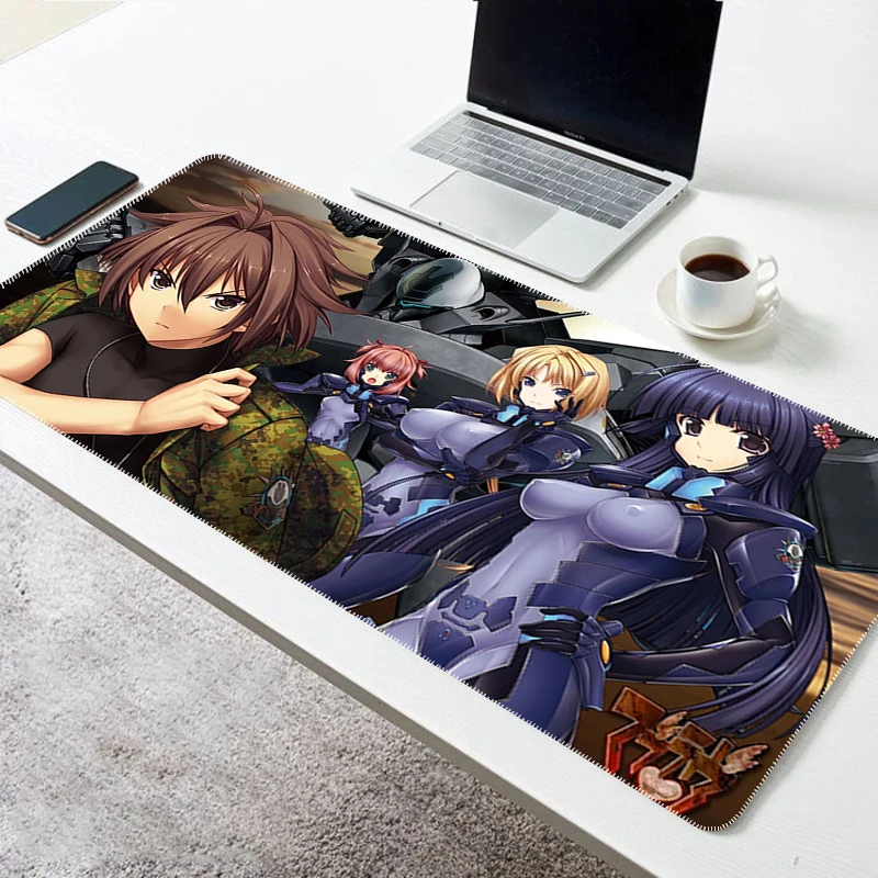 

MUV-LUV Alternative Desk Protector Mause Pad Gamer Keyboard Mouse Gaming Accessories Computer Desks Mousepad Mats Mat Pads Large