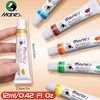 19 pcs Marie's Oil Paint Kit,12 Colors Oil-Based Pigment & 7pcs Brushes,12ml/0.42oz Tubes,Vibrant Oil Painting Set for Crafters 5