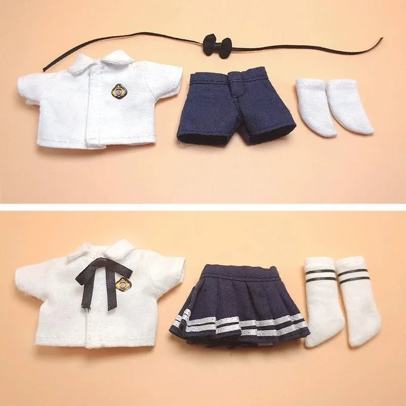 OB11 children's clothing, school uniform, student set, JK uniform, 12 points, BJD clothing 5