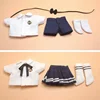 OB11 children's clothing, school uniform, student set, JK uniform, 12 points, BJD clothing 5