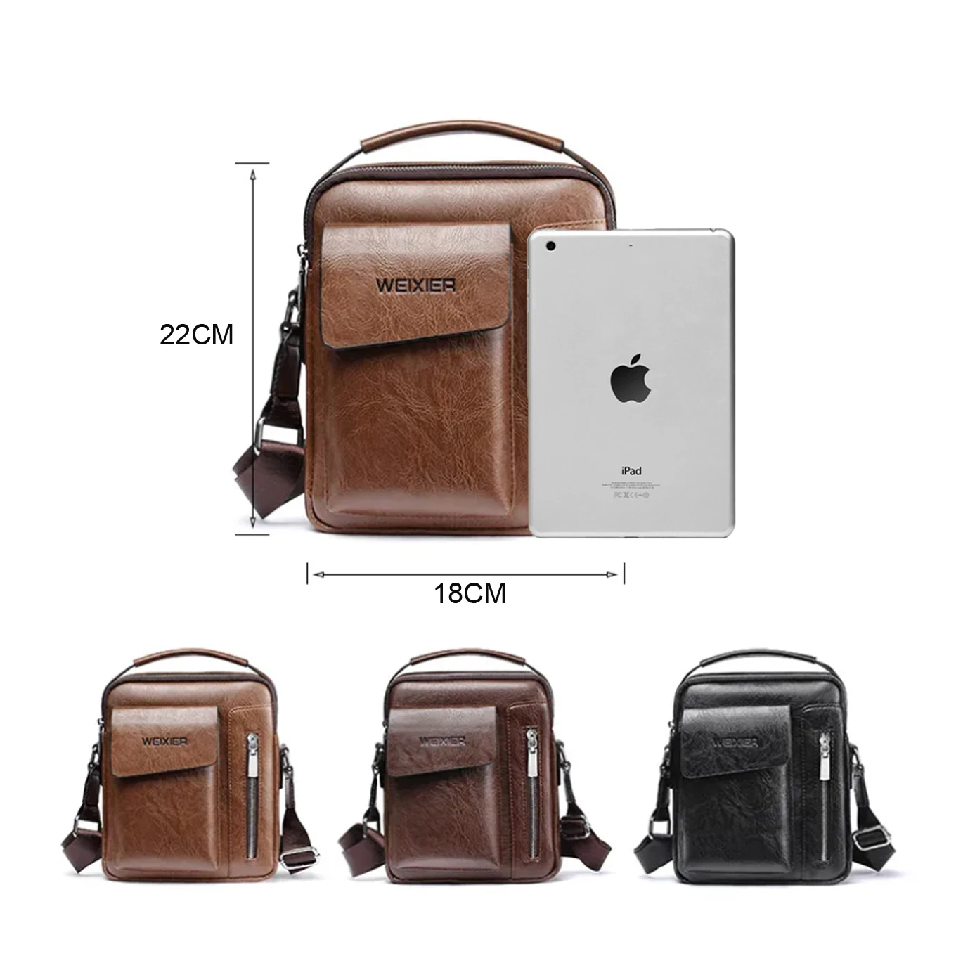 Рисунок 3 - Мужская модная сумка через плечо из искусственной кожи