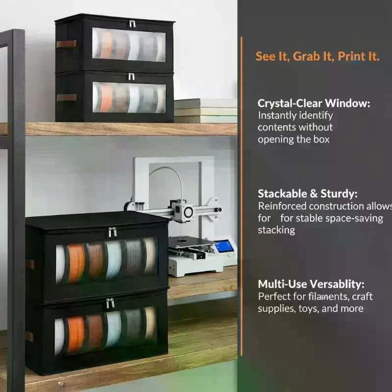 3D Printer Filament Storage Box Moistureproof Sealed Container Printing
