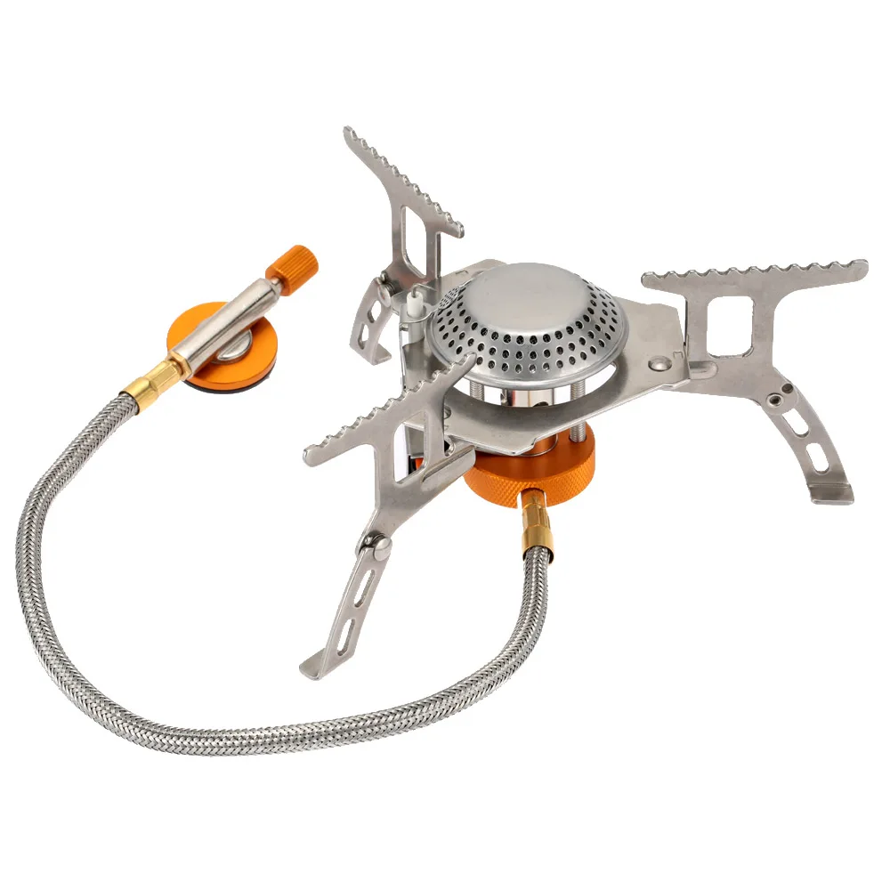 LIXADA Camping Stove Ultralight Outdoor Folding Gas Burner Lighter Portable  Picnic Grill Wild Survival Cooking Equipment 캠핑난로기구 - AliExpress