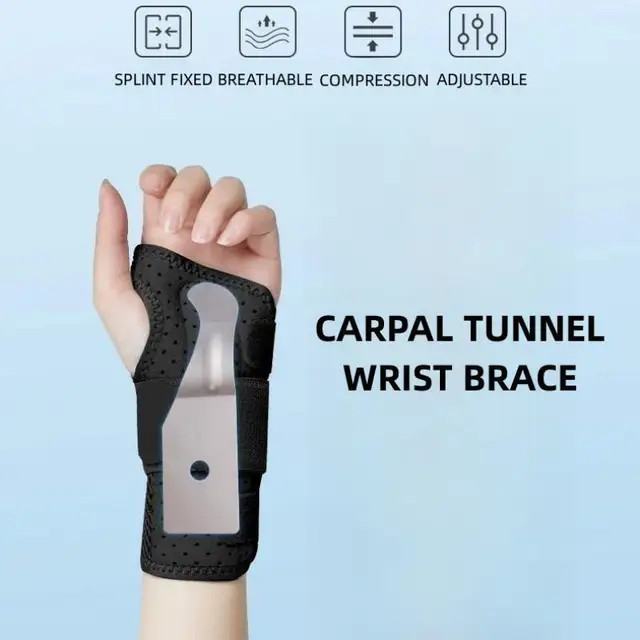 CAMBIVO Tutore Polso Con 2 Stecche, Proteggi Polso - Foto 11