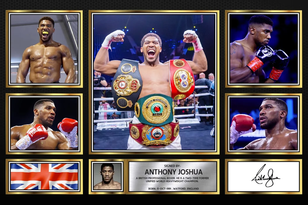 Canvas Prints Boxing Wall Art David Benavidez Deontay Wilder Errol Spence Anthony Boxer Signed Limited Edition Poster Painting