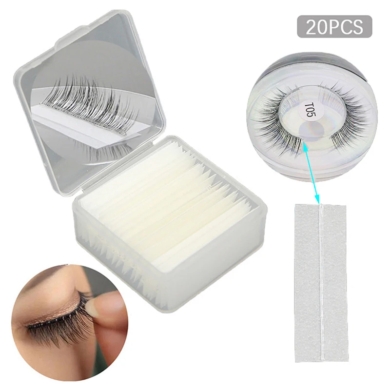 New Transparent SelfAdhesive Eyelash Strips Waterproof Sweatproof
