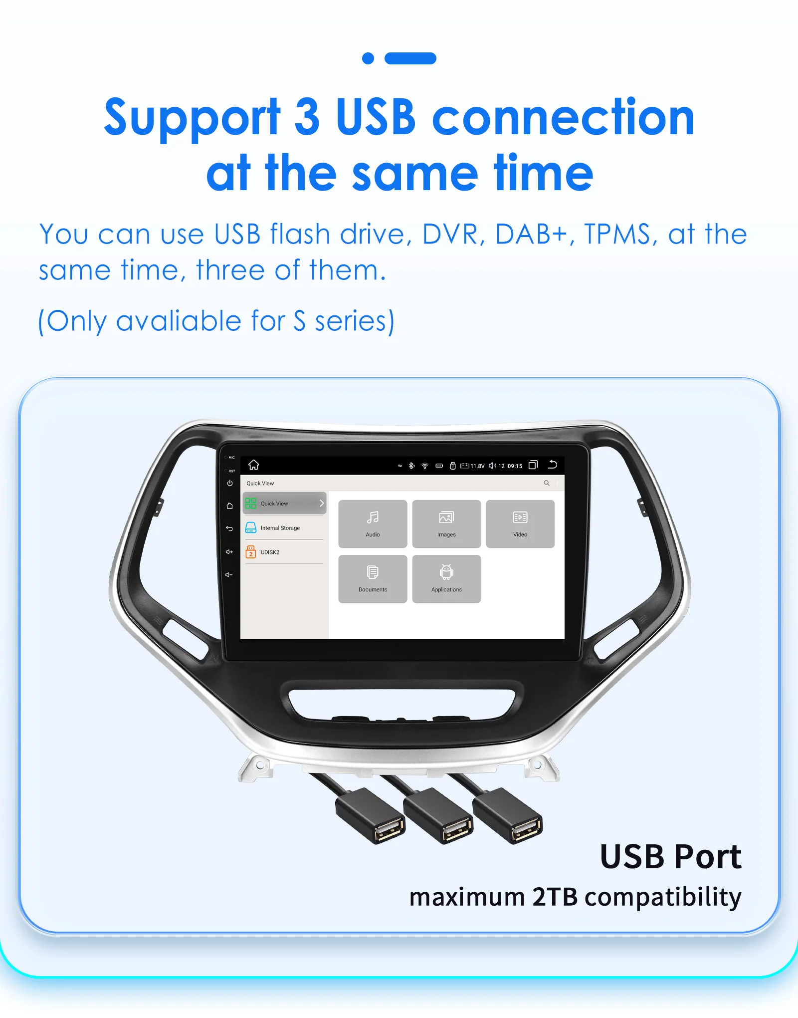 Hizpo Pantalla QLED AI de 10,1 pulgadas, sistemas inteligentes para coche, para Jeep Cherokee 5 KL 2013 - 2018, reproductor estéreo RDS, Multimedia, CarPlay, Android, Auto, DSP, cámara 360 4