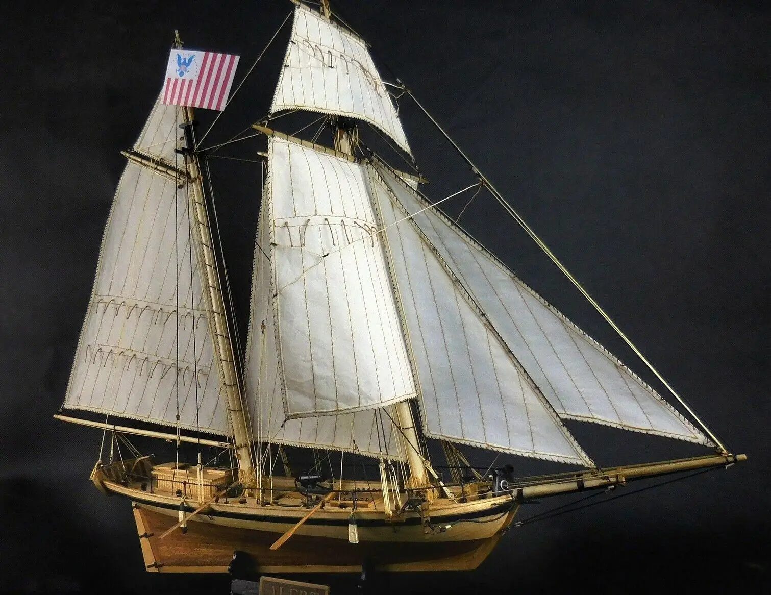 

Coastguard cutter Alert Scale 1/50 24" Wooden Model Ship Kits Yuanqing