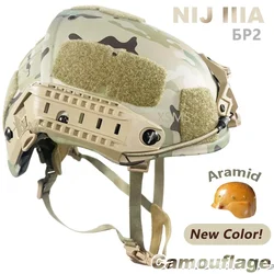 NIJ IIIA Tactical Airframe Aramid Military Combat Bulletproof Air Frame Ballistic Helmet - XSMS Airframe Helmet