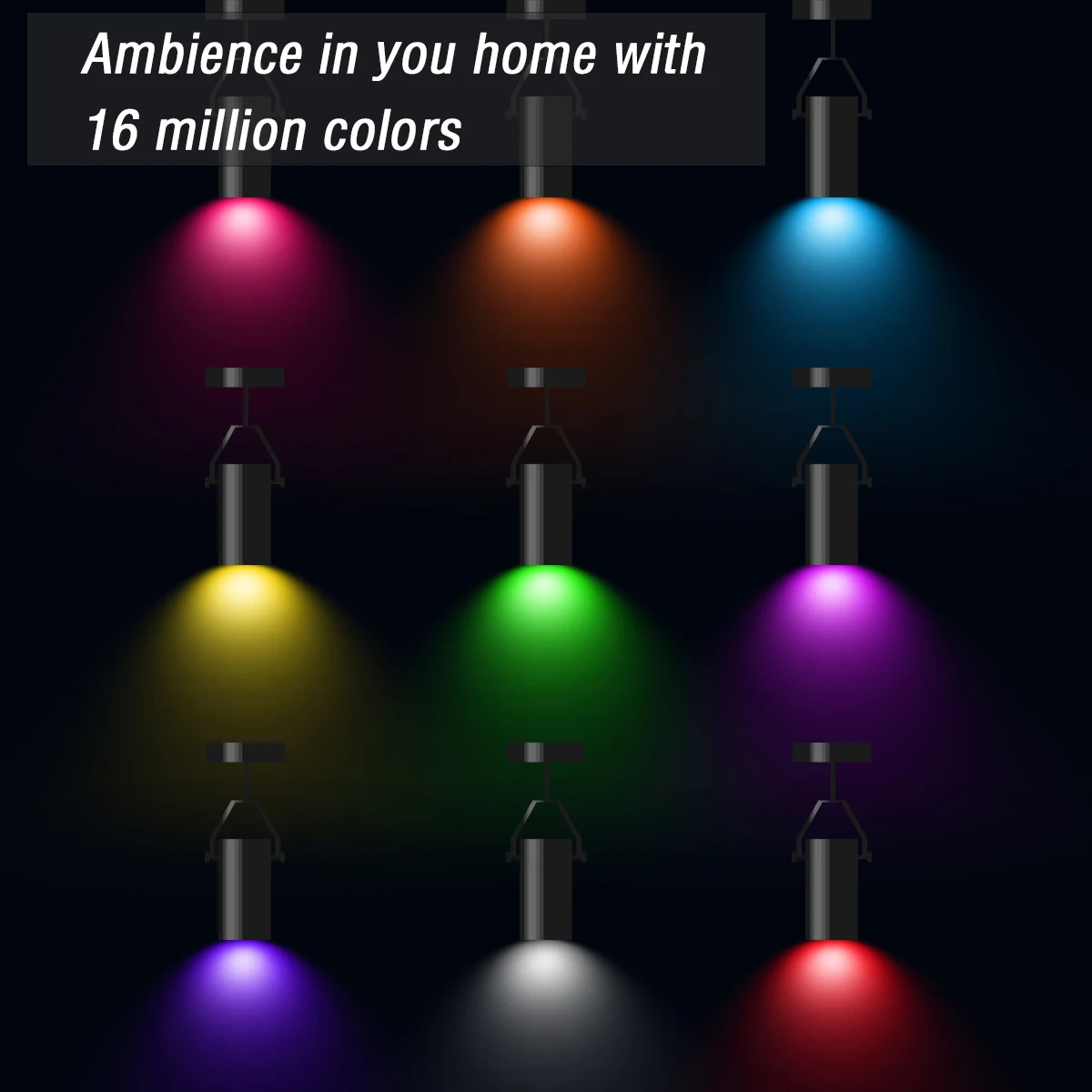 Smart LED Light Bulbs RGB Tuya Smart Wifi GU10 E27 E14 LED Lights Bulb Life APP Control Led Lamp Works With Yandex Alice Google Home Alexa