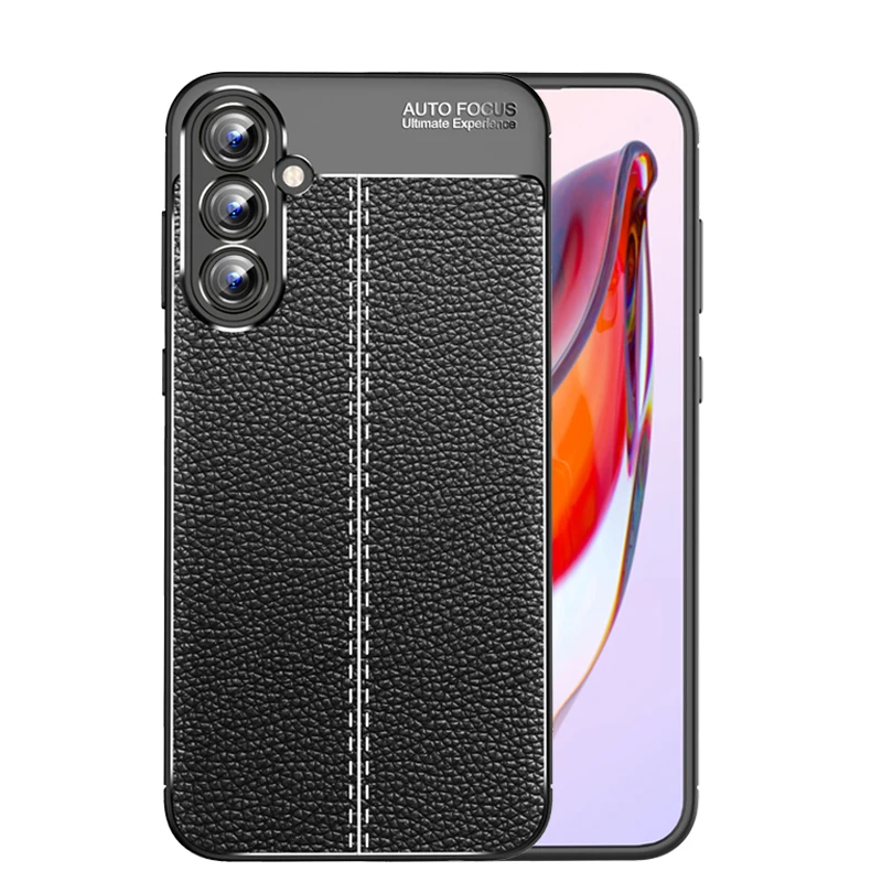 Per Samsung Galaxy A55 5G Custodia Samsung Galaxy A05 A05S A15 A25 A35 A55 5G Cover Cover Antiurto In Silicone Di Lusso Business Phone Cover