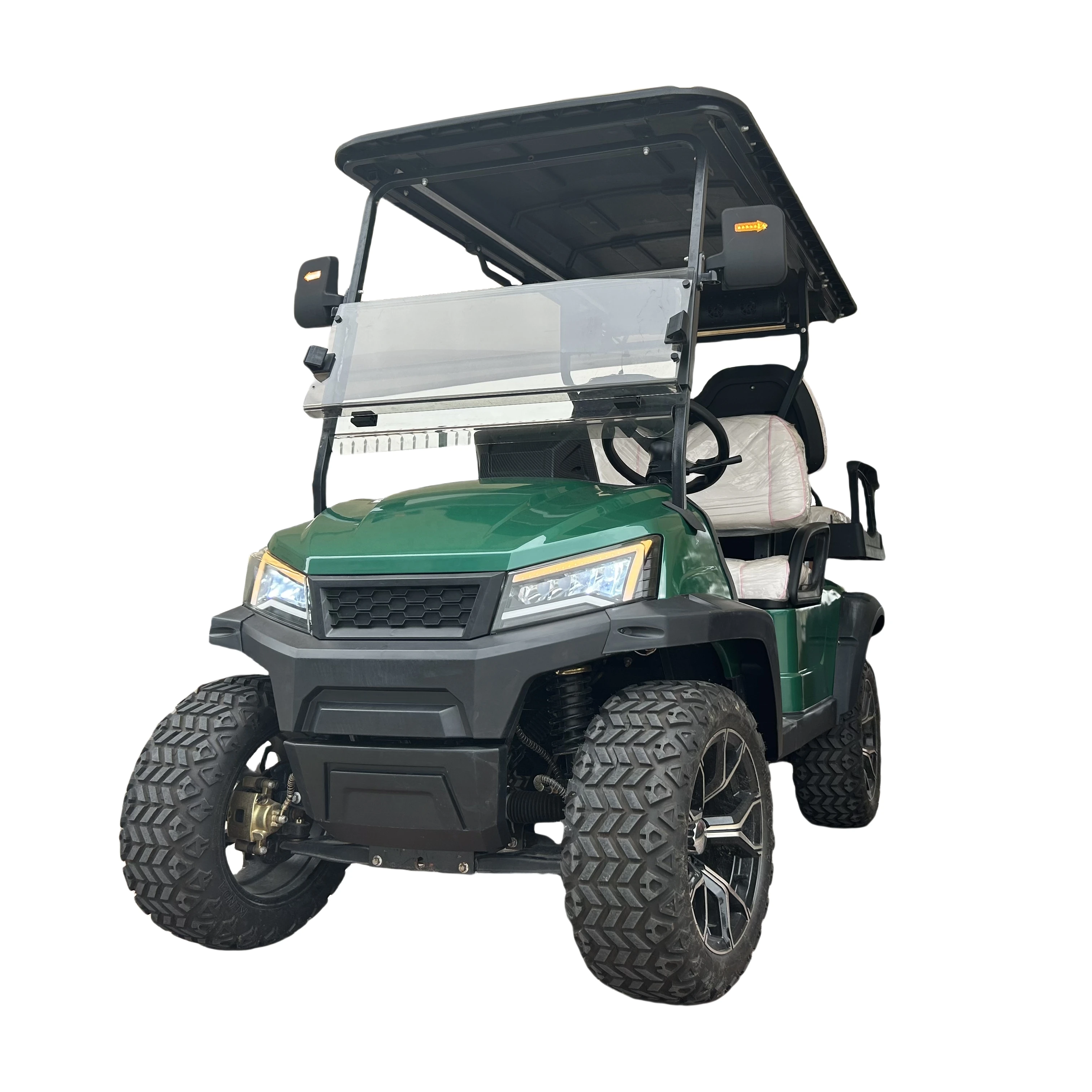 New Lithium Powered Utility Electric Golf Carts With Dump Bed For Sale 2 Seats For Sale Village Electric Golf Cart