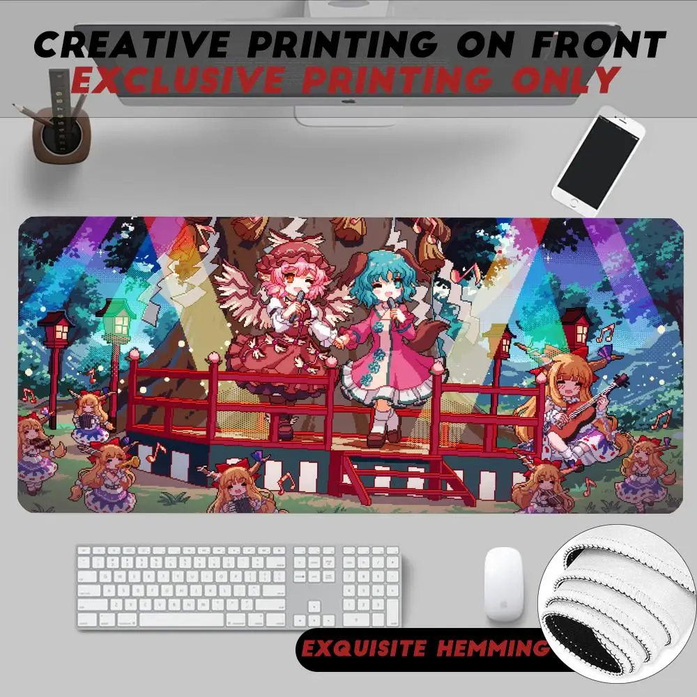 

Mouse Pad Non-Slip Rubber Edge locking mousepads Game play mats Cute management Touhou Mystia's Izakaya for notebook PC computer