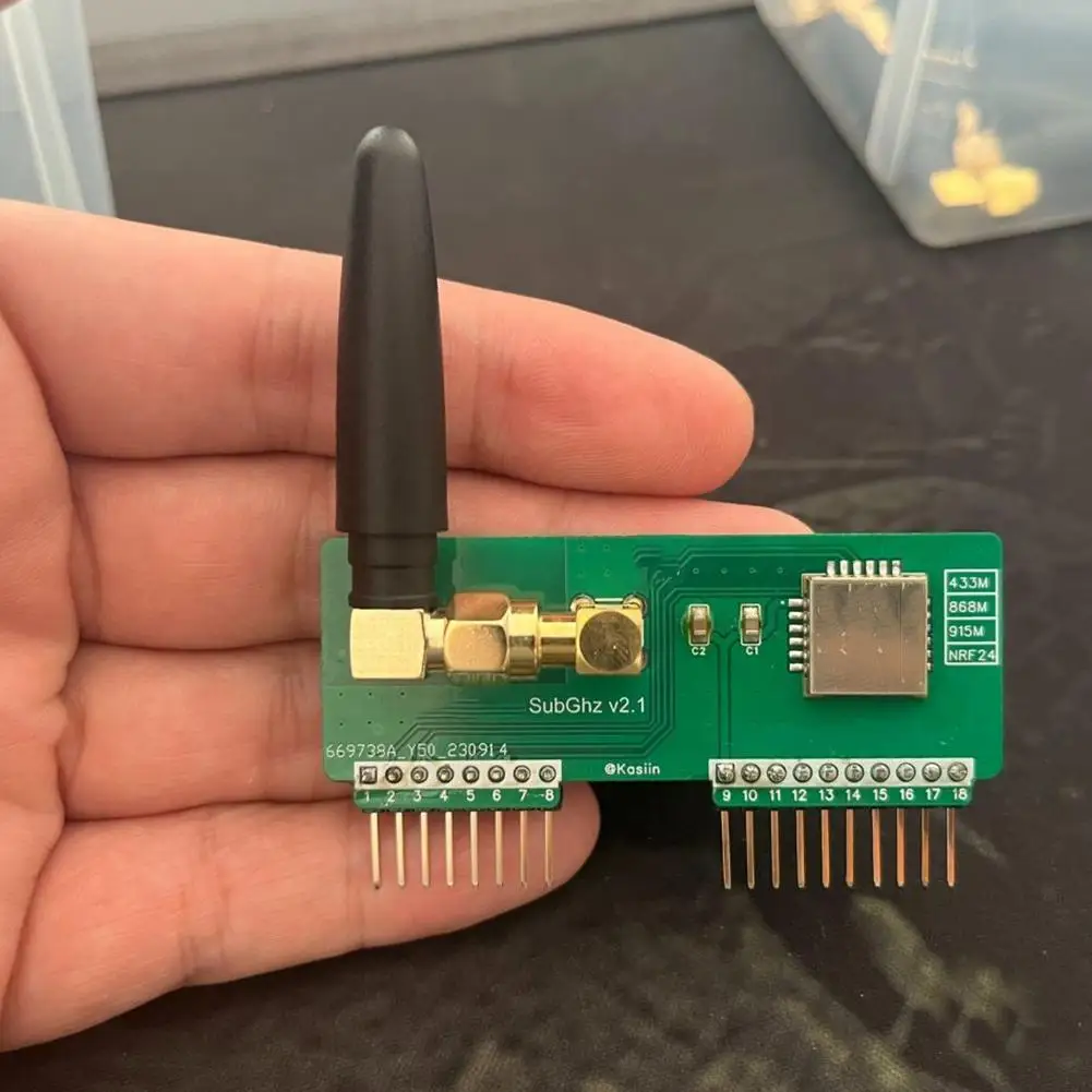 Module CC1101 433MHz Pour Flipper Zero - Extension Portée Communication Sans Fil