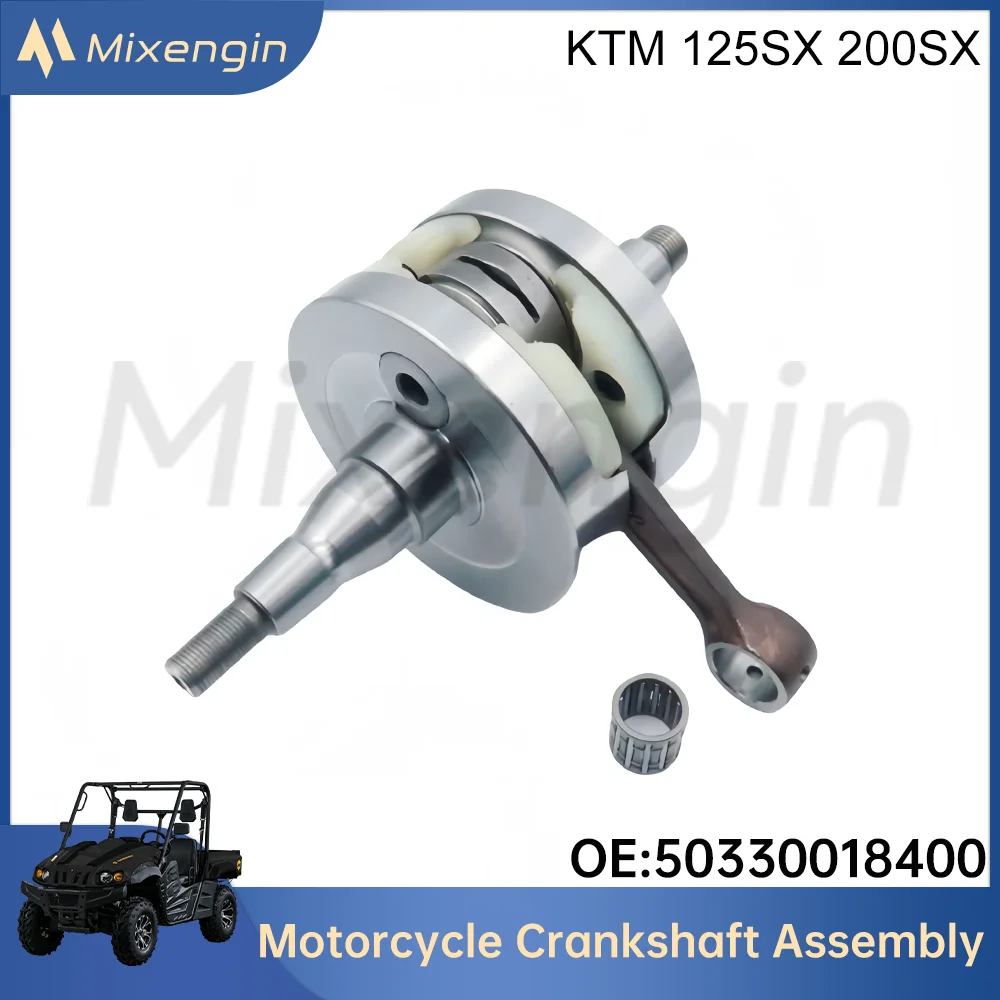 

Коленчатый вал в сборе для мотоцикла KTM 125 200 SXS EXC MXC SX SM 2000-2015 50330018400, детали двигателя, шатун, подшипник вала