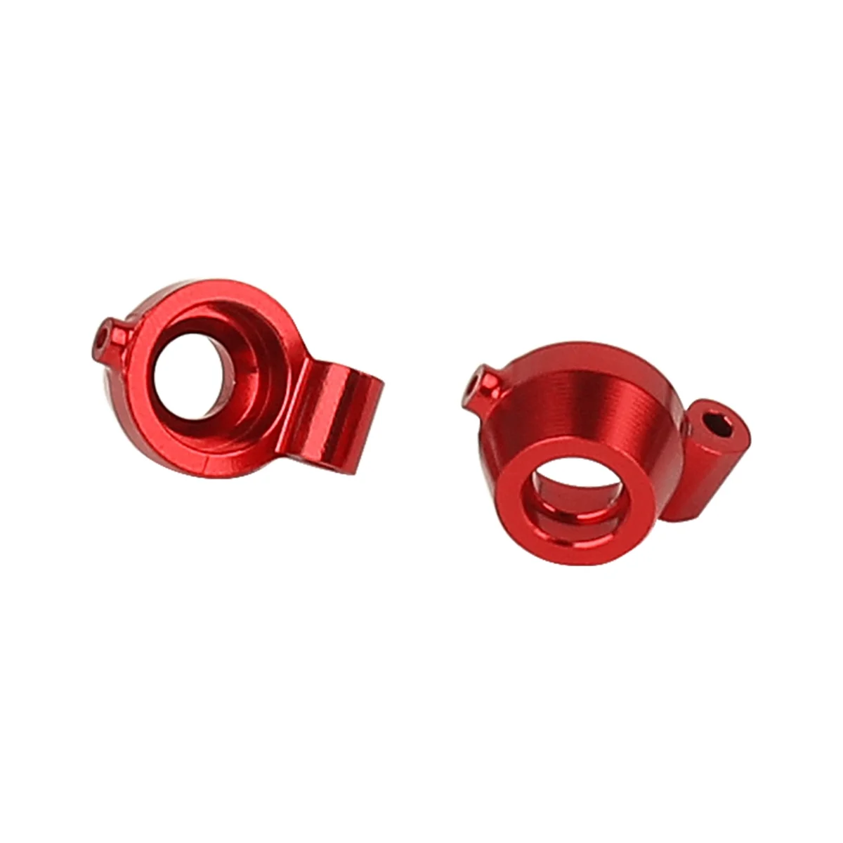 

2Pcs Metal Rear Hub Carrier Rear Cup for MN68 MN 68 1/16 RC Car Upgrade Parts Accessories,Red