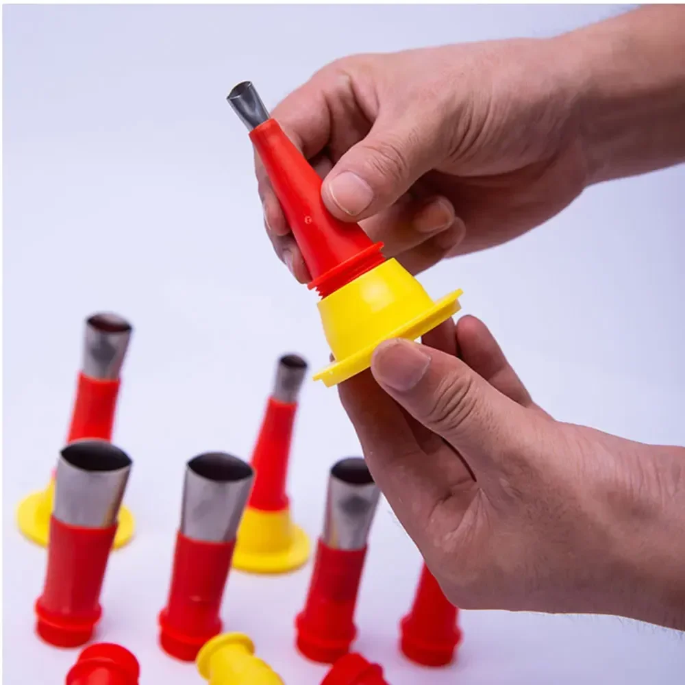 Krachtige 22 Pcs Stainless Steel Caulk Nozzle Applicator For Kitchen BathroomBase Caulking Finisher Sealant Finishing Tool