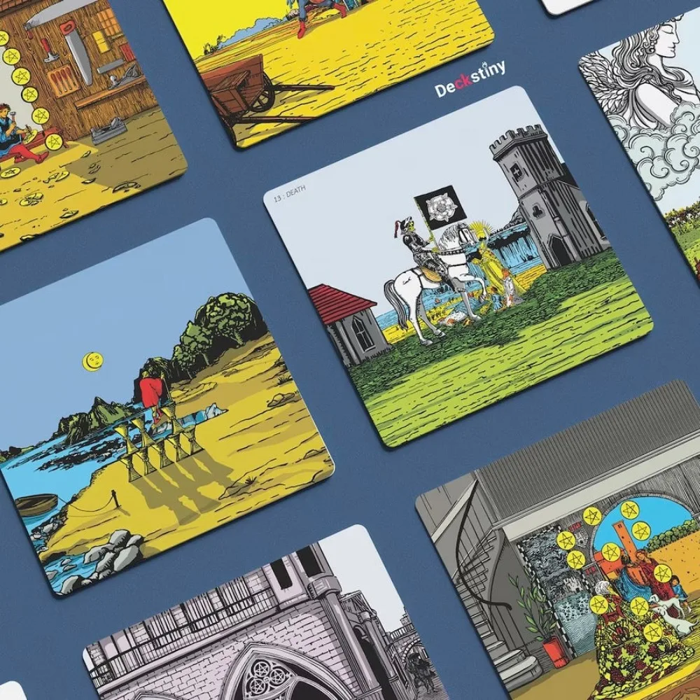 Рисунок 6 - 7*7 см RWS широкоугольный Tarot