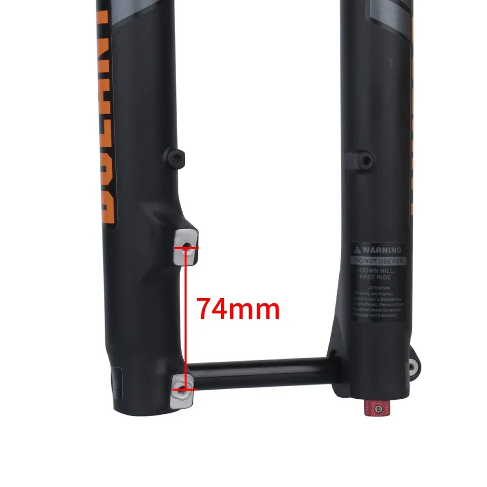 Bolany MTBフォーク27.5インチ バレルアクスルダンピング アルミ合金 BOLANY MTB フォーク 27.5 29インチ 電動自転車 バレルアクスル