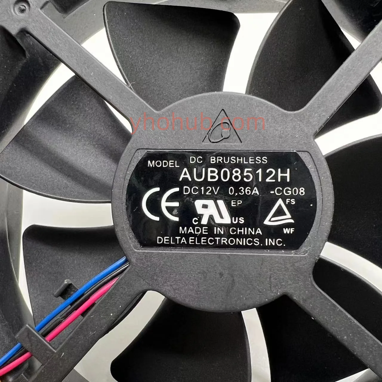 85x85x25mm ventilador de refrigeração do servidor de 3 fios