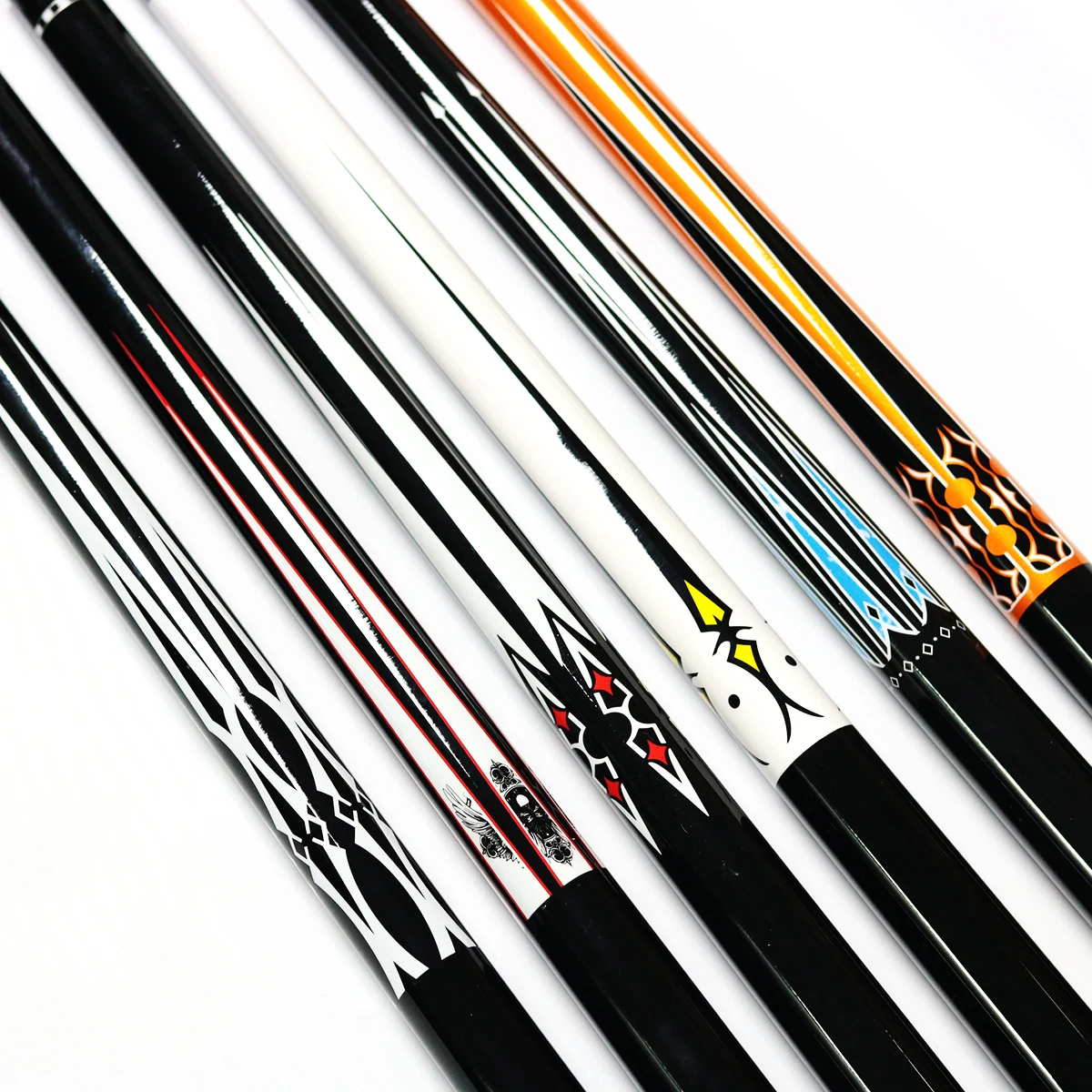 Billiard Snooker Pool Carom Cue Stick Maple Wooden Joint Thread 1/2-pc