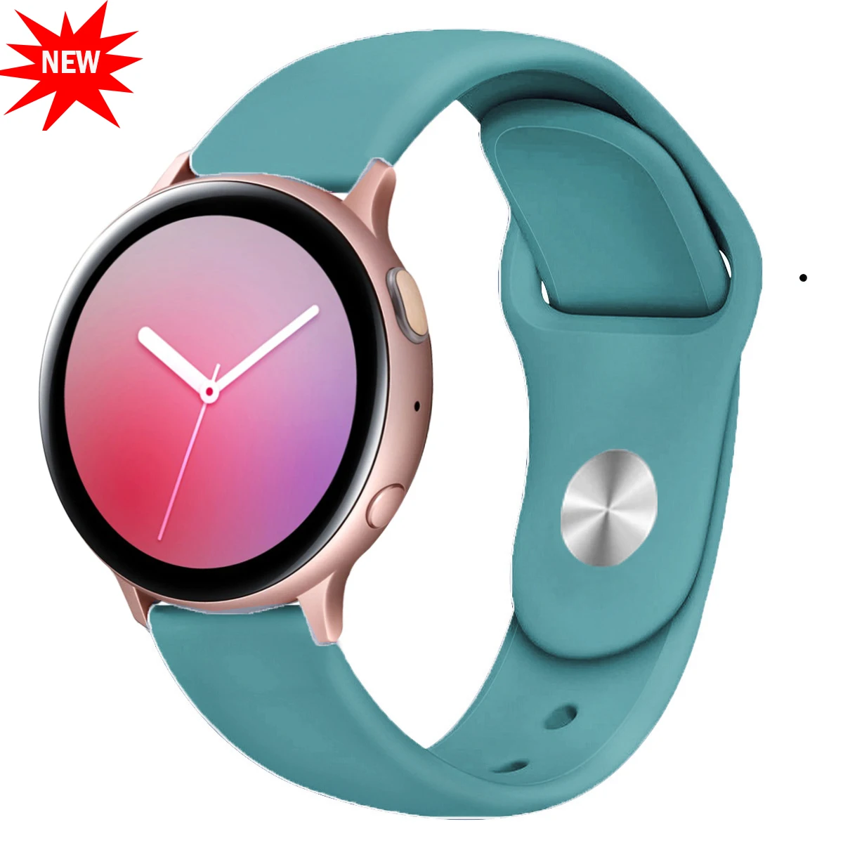 Silicone Replacement Watch Band, 20mm/22mm, Multiple Smartwatch Compatibility
