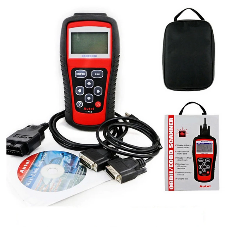 AutelMaxiScanMS509CarOBDIIEOBDScannerAutoCarCodeReaderReads