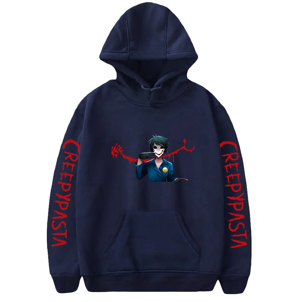 2022 Creepypasta Merch Ticci 남녀공용 후디, 긴팔, 남녀공용 후드 맨투맨, 캐주얼 스타일 의류