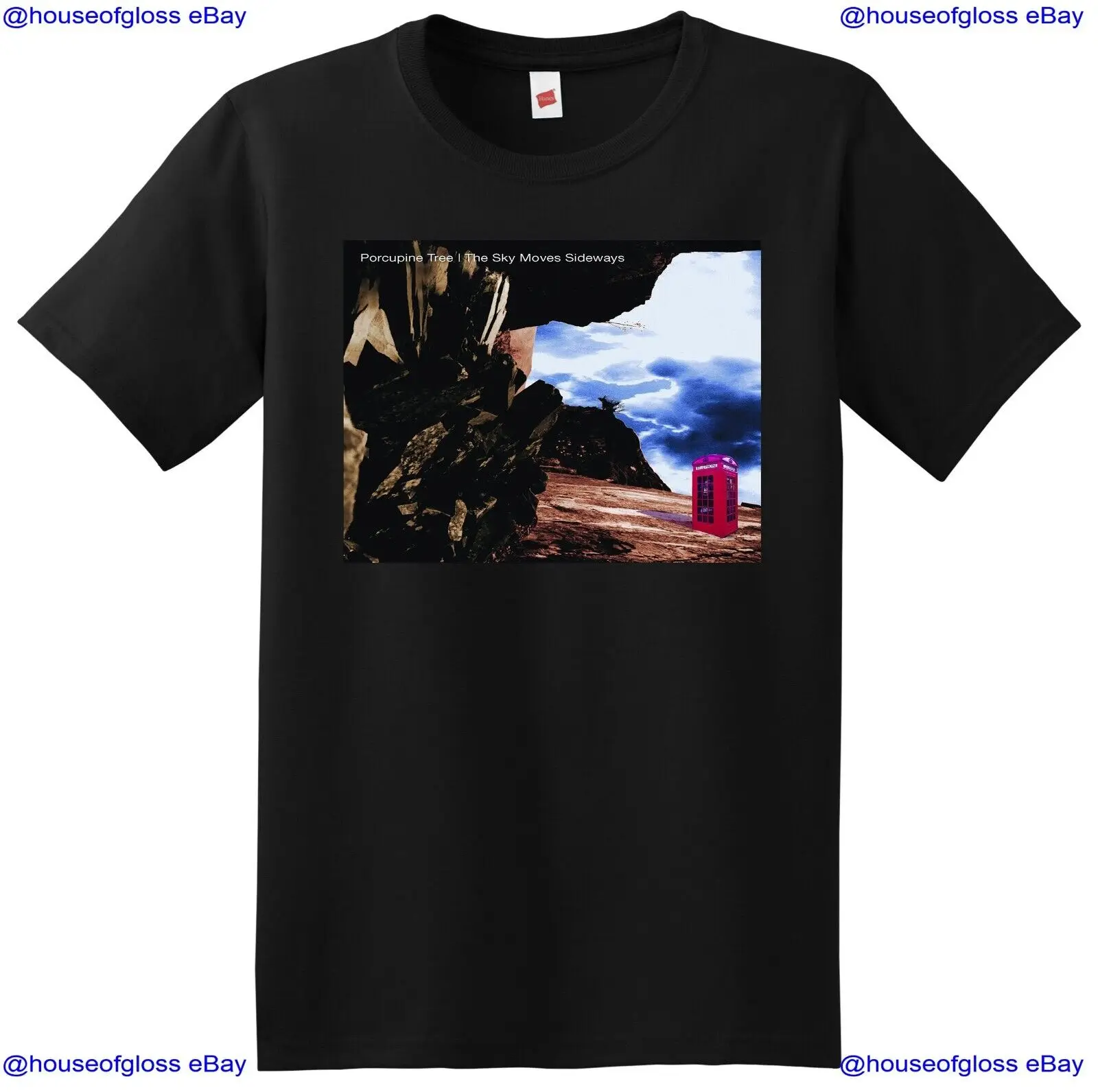 Maglietta Porcupine Tree The Sky Moves Side Vinyl Cover Small Medium Large Xl Maniche Lunghe O Corte