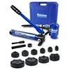 home. Hydraulic Knockout Punch Electrical Conduit Hole Cutter Set KO Tool Kit 1/2 to 4 inch (15T(1/2"-4")) US(Origin) 1