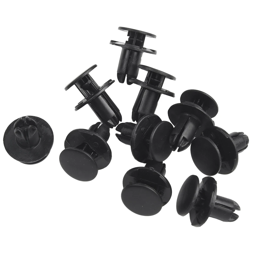 10pcs Hyundai Retain Clips Length 14mm Nylon 14206-08250-B 1420608250B 86595-2T500 Heads Diameters 8mm Auto Fasteners Rivets auto fasteners rivets