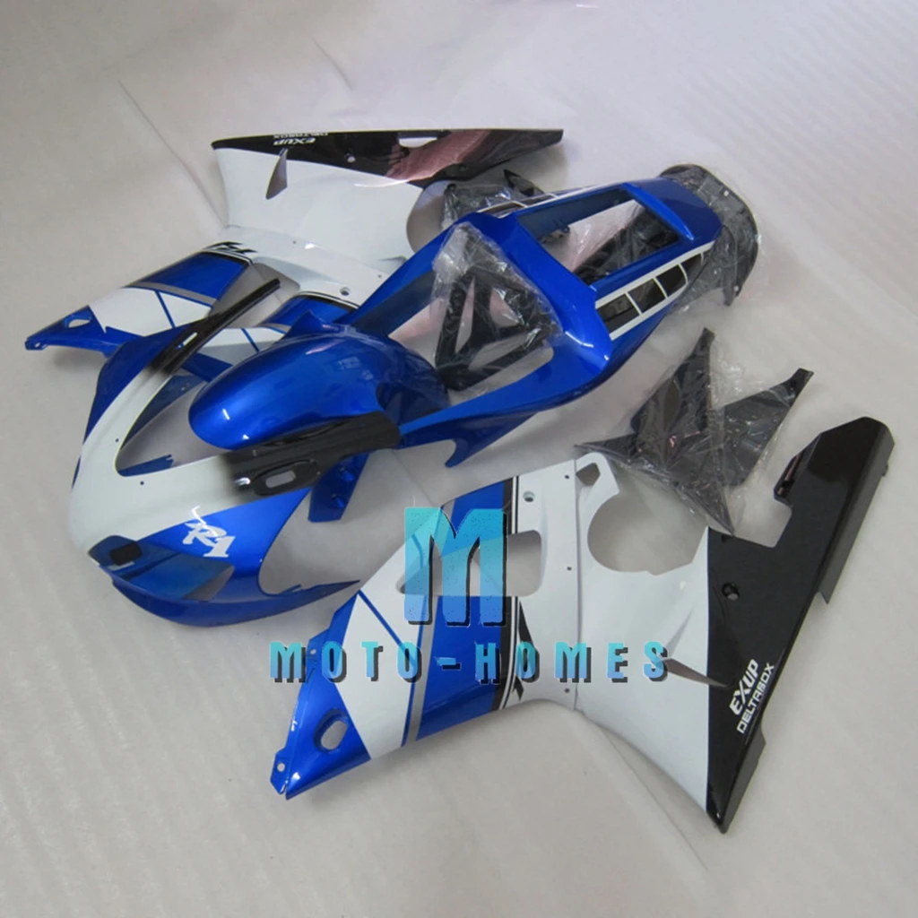 

Chinese Motorcycle Bodywork for YZF R1 98 99 YAMAHA YZFR1 1998 1999 Injection ZXMT ABS Plastic Fairings Wrecked Bike Rebuild