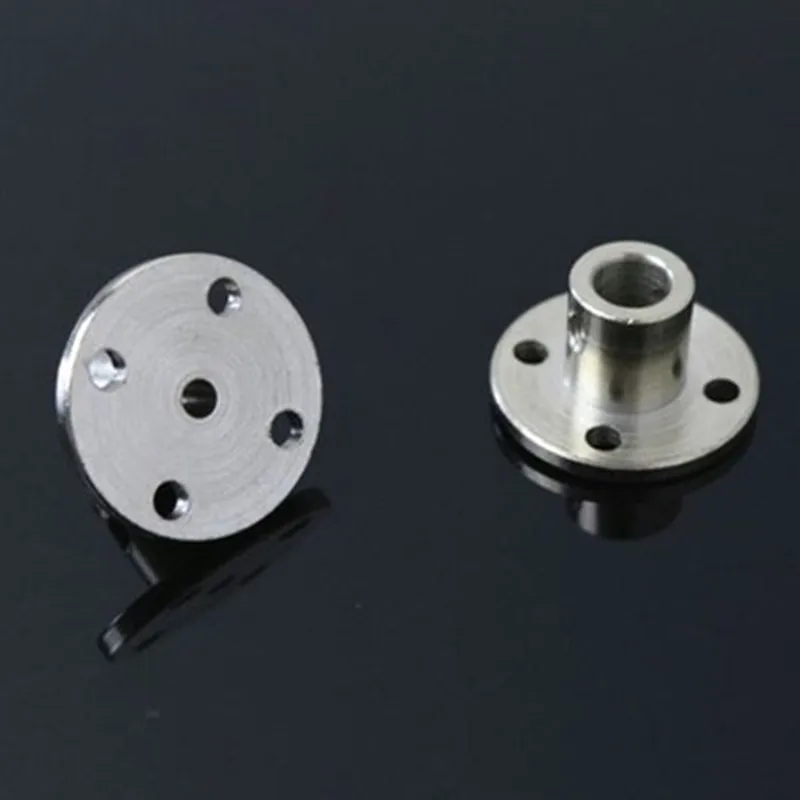 3/3.17/4/5/6/7/8/10/11/12/14mm Rigid Flange Coupling Motor Guide Shaft Coupler Motor Connector Shaft Axis Bearing Fittings