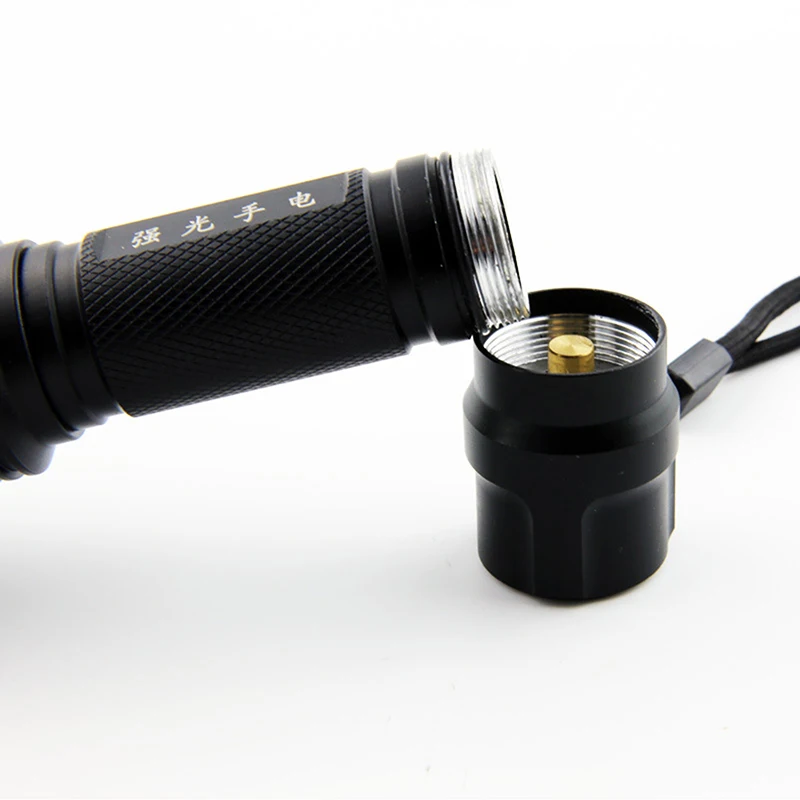 High Quality C8 Q5 Black Flashlight Switch Assembly Tail Accessories Torch Tail Switch Set DIY Accessories Flashlight switch