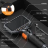TESLONG TD450S 4.5Inch IPS Screen 1080p 5.5mm Lens Articulating Endoscope Camera 1m stainless steel Tube for car pipe 2