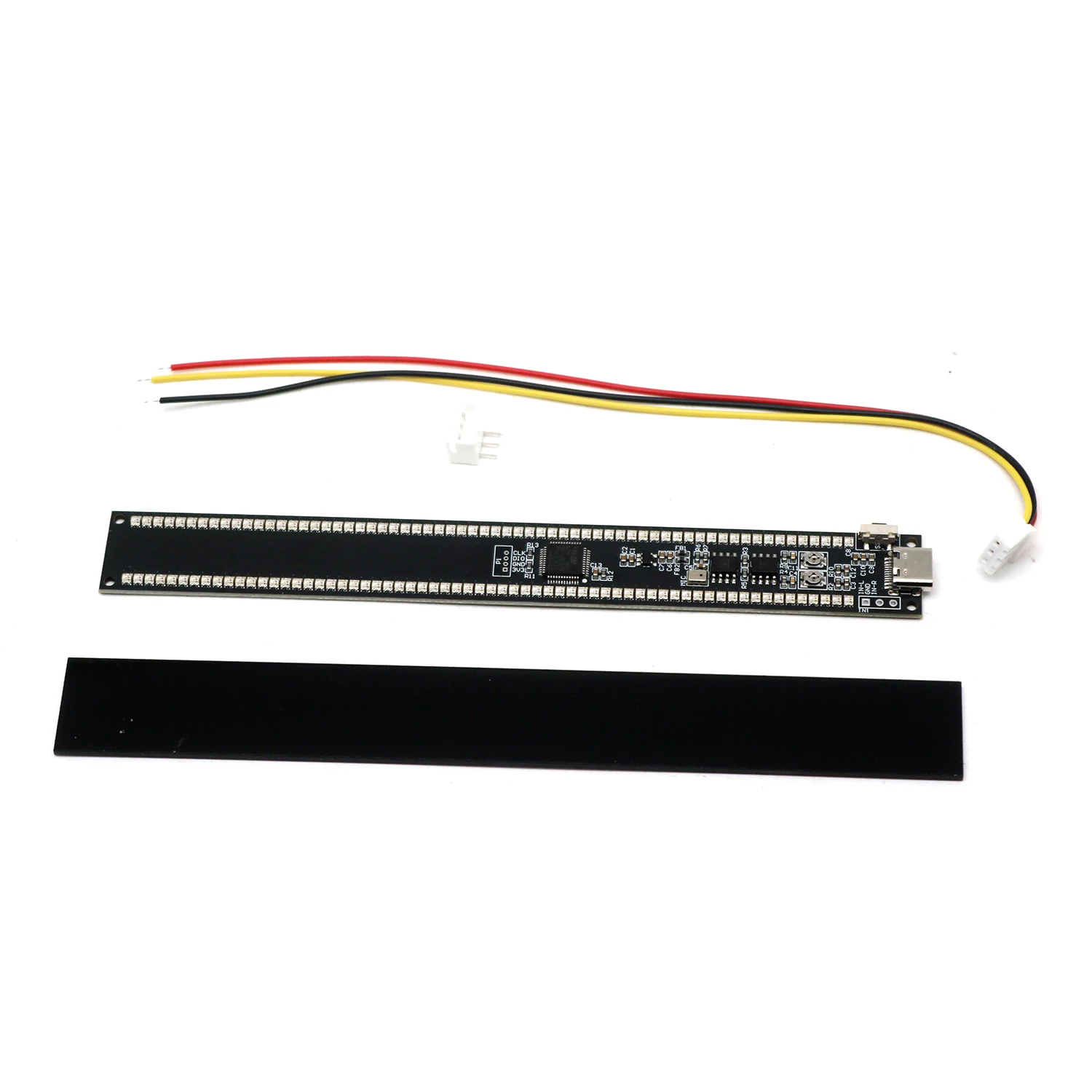 32/64 LED Audio Level Anzeige Licht Stereo Musik Spektrum Display Rhythmus Licht TYPE-C USB Bunte Atmosphäre Lampen VU Meter – Detail 10