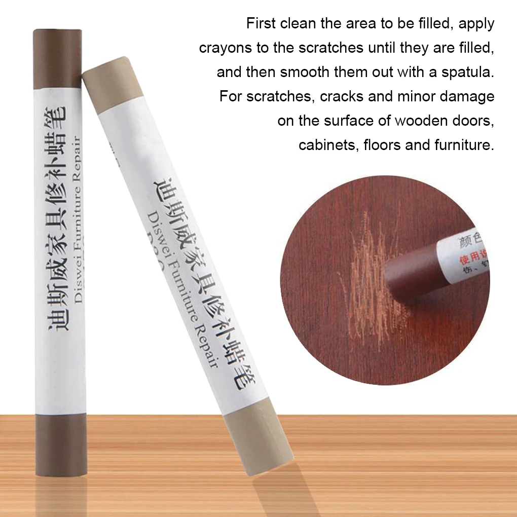 Wood Floor Repairing Wax Pens Furniture Scratching Stain Cabinets Crayons Accessory Kitchen Bedroom School Office tile repair pen
