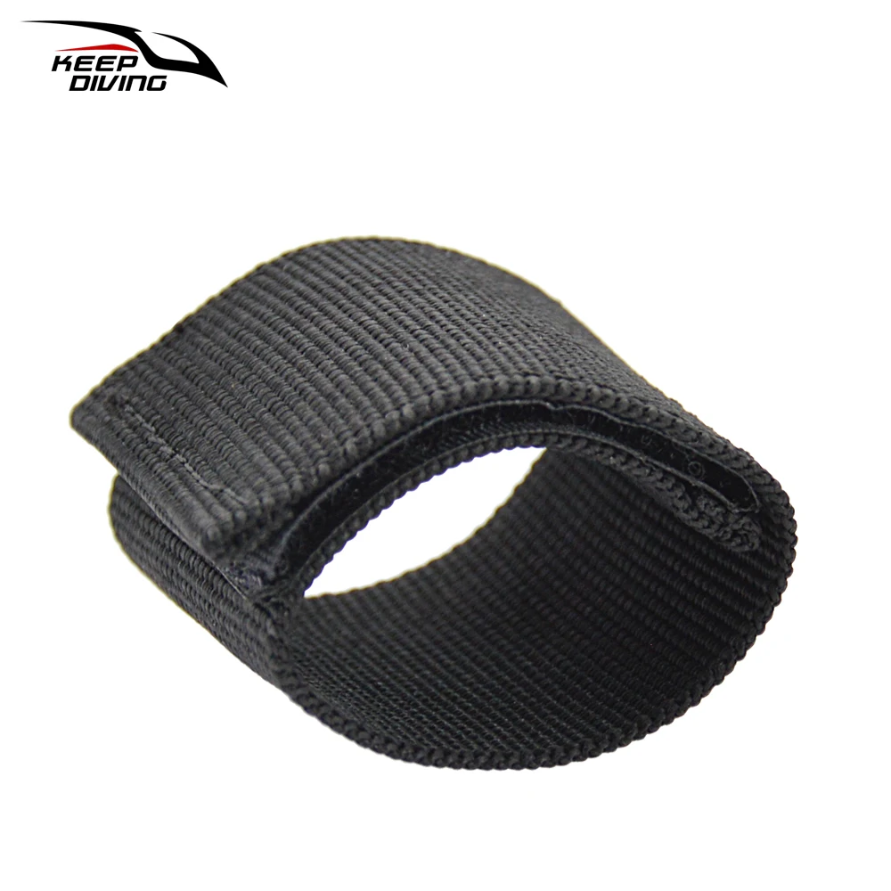 Scuba Diving Nylon Fixed Strap Underwater Cutting Special Knife Anti-lost Ring Fix Cutter Diving BCD scuba diving accessories