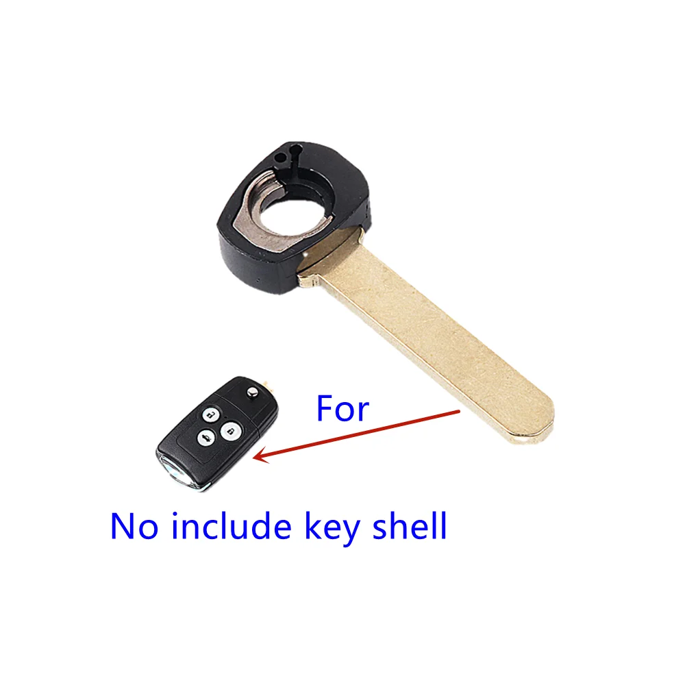 Smart Key Blade Emergency Insert Key For Folding Shell and Honda Smart Shell Blade Blank Uncut HON66