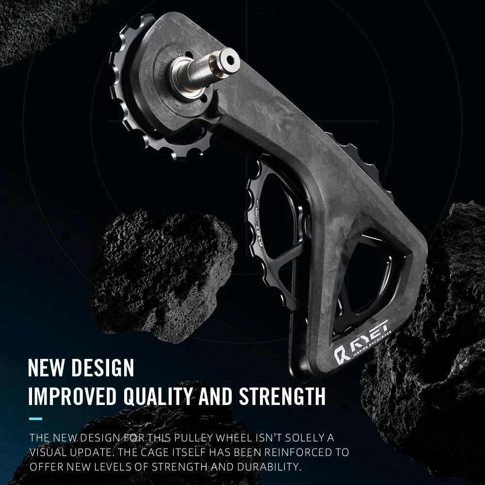 Poulie de dérailleur Motion Aero surdimensionnée pour Shimano DA R9200 Ultegra R8100 11/12S R8000 R9100 R8050 R9150  18